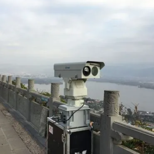 漁政沿岸視頻監(jiān)控方案，3公里激光夜視重載云臺攝像機(jī)